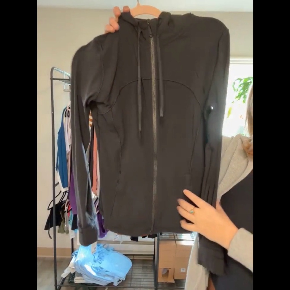 Women's Lululemon Black Hooded Define NWOT